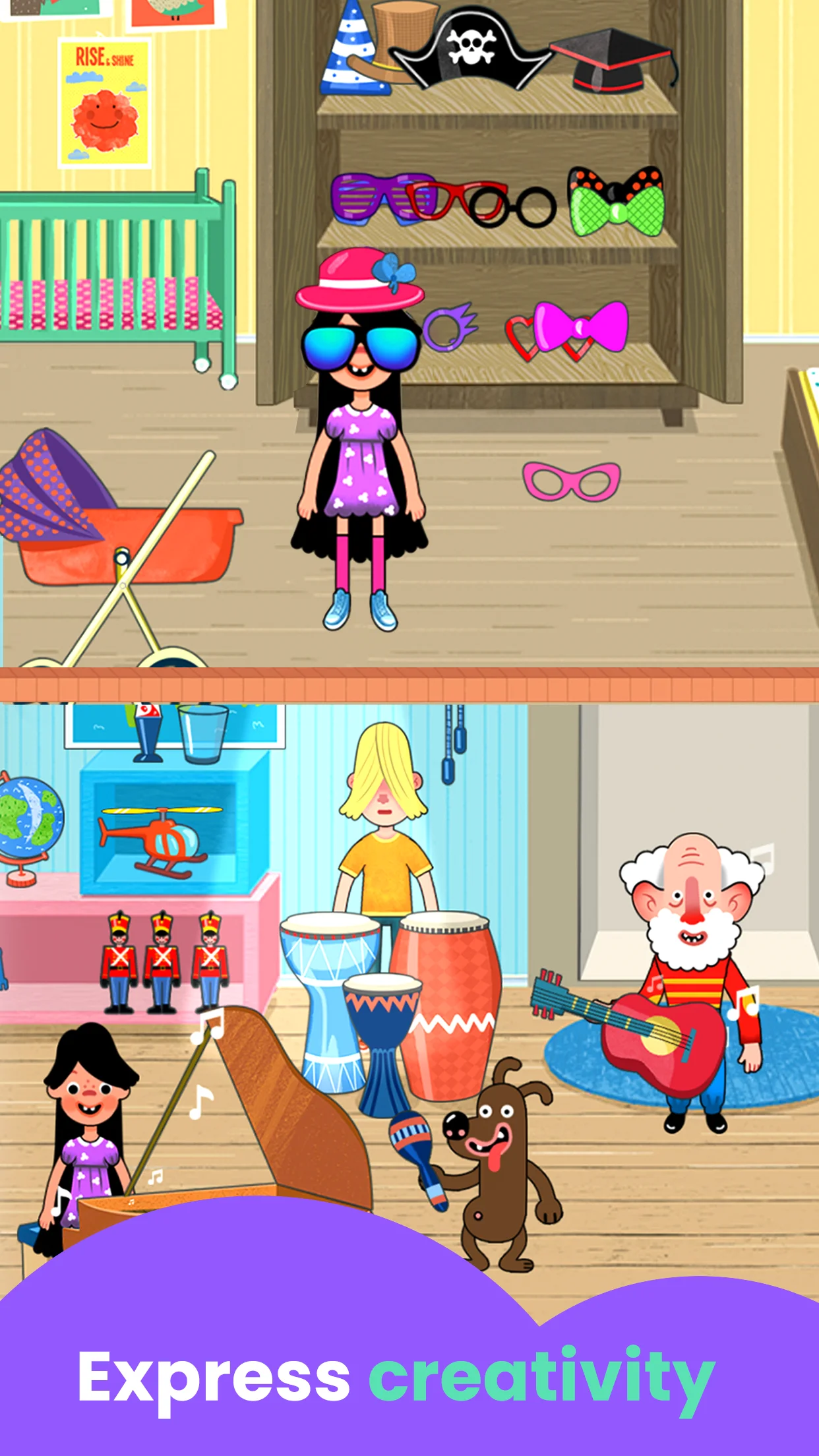 kids playhouse game gameplay screenshot 5